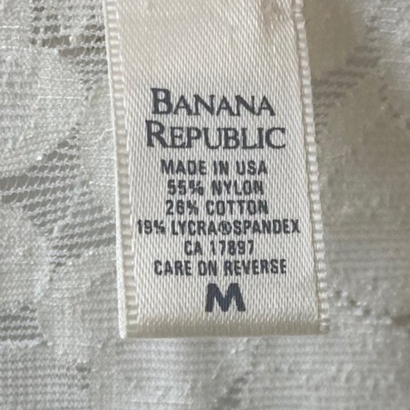 MINT! VINTAGE BANANA REPUBLIC LACE CAMI ~ MADE IN USA ~ SIZE M - Picture 2 of 7